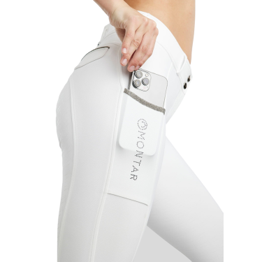 Pantaloni Montar MoGloria full grip donna fascia caviale Pantaloni Montar MoGloria full grip donna fascia caviale