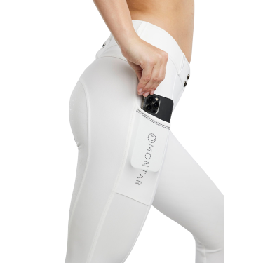 Pantaloni Montar MoMaggie Gun Metal Crystal full grip donna Pantaloni Montar MoMaggie Gun Metal Crystal full grip donna