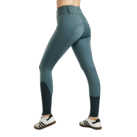 Leggings Montar MoStar mesh e fascia con logo alluminio full grip donna