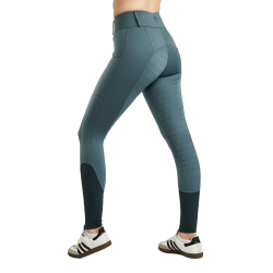 Leggings Montar MoStar mesh e fascia con logo alluminio full grip donna