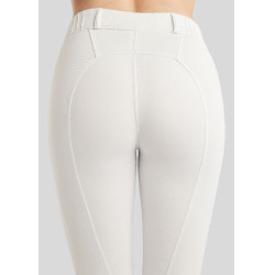 Leggings Montar MoZuna Refined con pince e cristalli gun metal full grip da donna