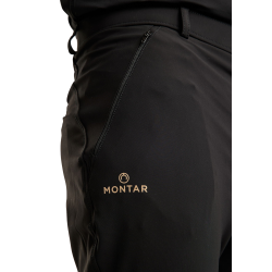 Pantaloni Montar MoBen grip ginocchia uomo Nero