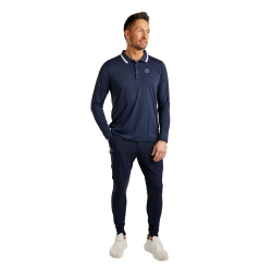 Pantaloni Montar MoBen grip ginocchia uomo Blu marino scuro