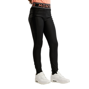 Leggings Montar MoAVA VIV Cintura elastica con logo full grip junior