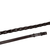 Redini in cuoio intrecciato Montar attacco francese Marrone