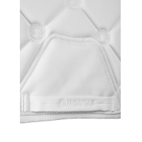 Sottosella da dressage Montar Flow Logoquilted Bianco Sottosella da dressage Montar Flow Logoquilted Bianco