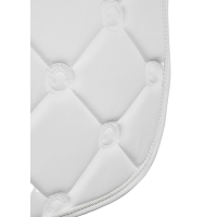 Sottosella da dressage Montar Flow Logoquilted Bianco Sottosella da dressage Montar Flow Logoquilted Bianco
