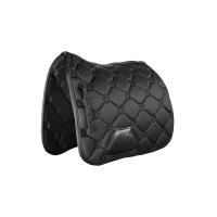 Sottosella da dressage Montar Flow Logoquilted Nero