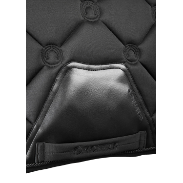 Sottosella da dressage Montar Flow Logoquilted Nero