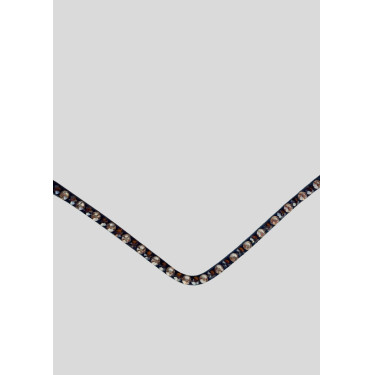 Frontalino Montar Fair latté / marrone crystal curvo
