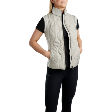 Gilet senza maniche Hybrid Montar MoMary con cristalli gun metal donna Grigio argento chiaro Gilet senza maniche Hybrid Montar MoMary con cristalli gun metal donna Grigio argento chiaro