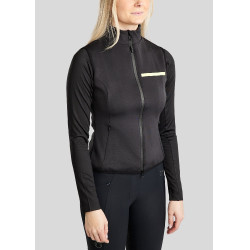 Giacca in nylon Montar MoStella da donna con logo stampato in mesh e a contrasto