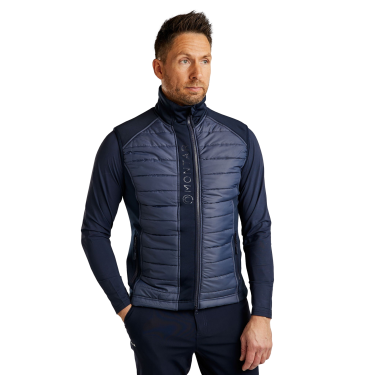 Gilet senza maniche Montar Emanuel Quilt donna Marina Blu marino