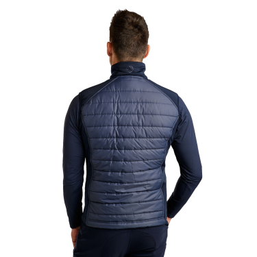 Gilet senza maniche Montar Emanuel Quilt donna Marina Blu marino