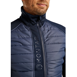 Gilet senza maniche Montar Emanuel Quilt donna Marina Blu marino