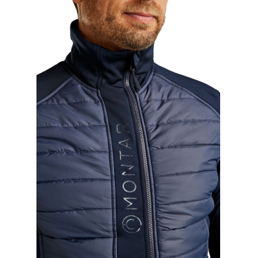 Gilet senza maniche Montar Emanuel Quilt donna Marina Blu marino