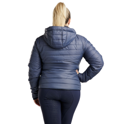 Giacca trapuntata Montar MoKately Curve donna Blu marino scuro