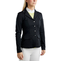 Giacca da concorso Montar MoKatniss crystal gun metal donna