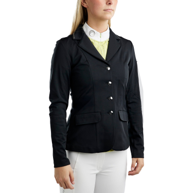 Giacca da concorso Montar MoKatniss crystal gun metal donna