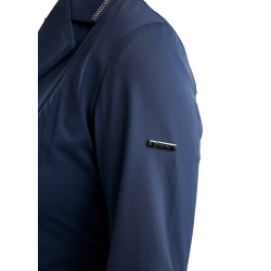 Giacca da concorso Montar MoKatniss crystal gun metal donna Marina Blu marino