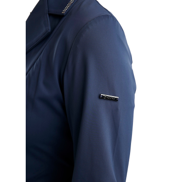 Giacca da concorso Montar MoKatniss crystal gun metal donna Marina Blu marino