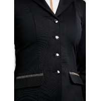Giacca da concorso Montar MoGloria banda di caviale donna Ardesia scura Grigio Giacca da concorso Montar MoGloria banda di caviale donna Ardesia scura Grigio