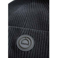 Berretto in lana lavorato a maglia Montar con logo Nero Berretto in lana lavorato a maglia Montar con logo Nero