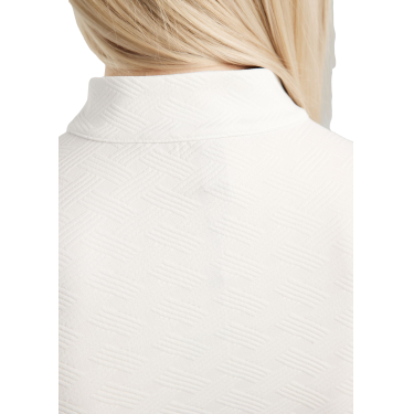 Polo da allenamento Montar MoCilia raffinato a maniche corte Jacquard donna Polo da allenamento Montar MoCilia raffinato a maniche corte Jacquard donna