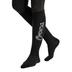 Calze Montar nere con logo Calze Montar nere con logo