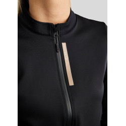 Giacca full zip Montar MoStella con logo a contrasto donna