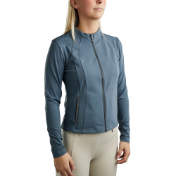 Giacca full zip Montar MoGloria fascia caviale donna
