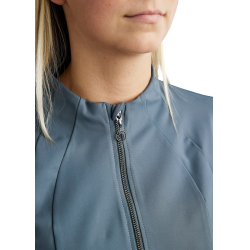 Giacca full zip Montar MoGloria fascia caviale donna Ardesia scura Grigio