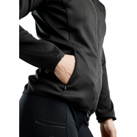 Giacca softshell full zip Montar MoBlair con cappuccio amovibile cristalli gun metal donna Nero Giacca softshell full zip Montar MoBlair con cappuccio amovibile cristalli gun metal donna Nero