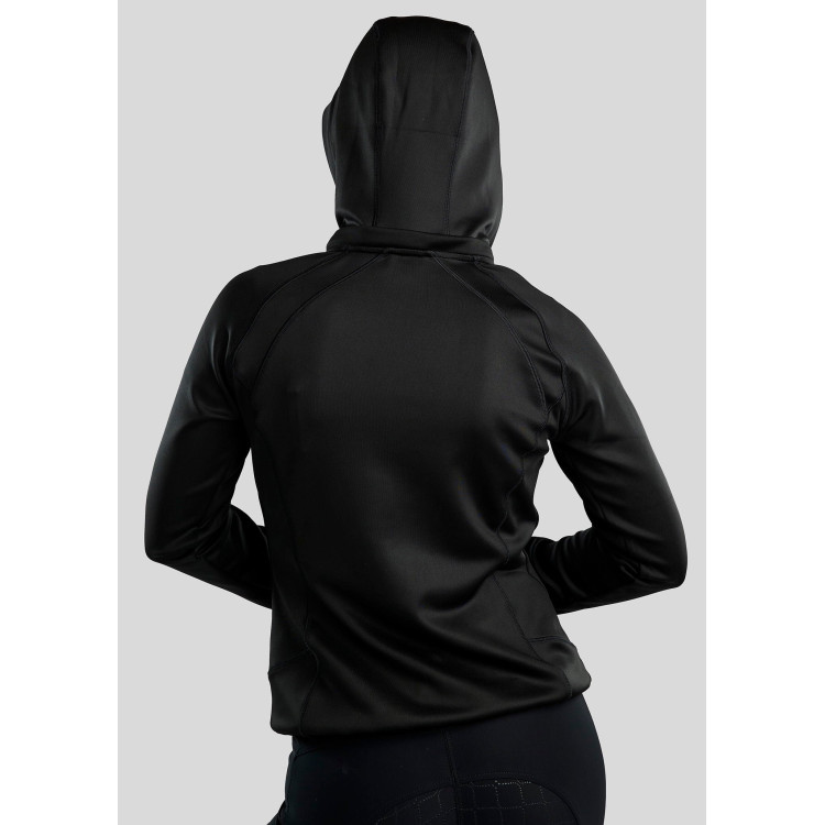 Giacca softshell full zip Montar MoBlair con cappuccio amovibile cristalli gun metal donna Giacca softshell full zip Montar MoBlair con cappuccio amovibile cristalli gun metal donna