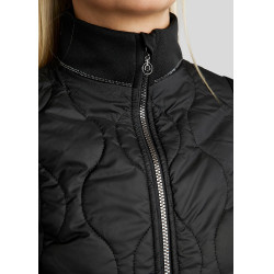 Giacca Ibrida Montar MoMary cristalli gun metal donna