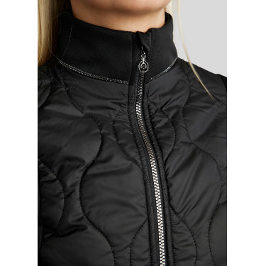 Giacca Ibrida Montar MoMary cristalli gun metal donna
