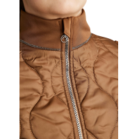 Giacca Ibrida Montar MoMary cristalli gun metal donna Caramello Marrone Giacca Ibrida Montar MoMary cristalli gun metal donna Caramello Marrone