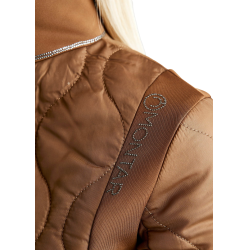 Giacca Ibrida Montar MoMary cristalli gun metal donna Caramello Marrone