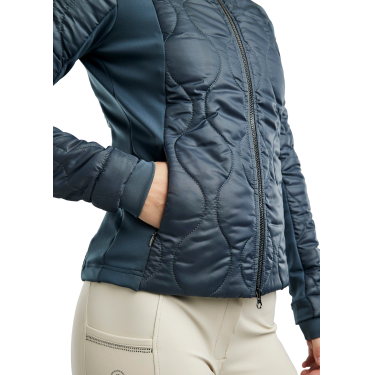 Giacca Ibrida Montar MoMary cristalli gun metal donna Ardesia scura Grigio Giacca Ibrida Montar MoMary cristalli gun metal donna Ardesia scura Grigio