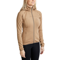 Giacca softshell Montar MoWendy full zip logo stampato al laser donna Latté