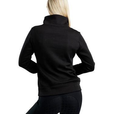 Felpa Montar MoNaja collo alto cristalli gun metal donna Felpa Montar MoNaja collo alto cristalli gun metal donna