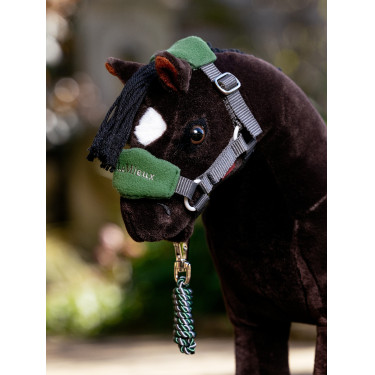 Capestro alla moda per giocattolo Mini Pony LeMieux Verde hunter Capestro alla moda per giocattolo Mini Pony LeMieux Verde hunter