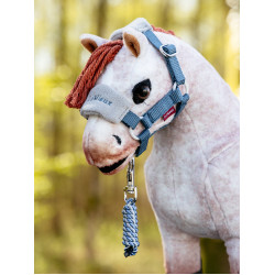 Capestro alla moda per giocattolo Mini Pony LeMieux Blu ghiaccio Capestro alla moda per giocattolo Mini Pony LeMieux Blu ghiaccio