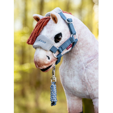 Capestro alla moda per giocattolo Mini Pony LeMieux Blu ghiaccio Capestro alla moda per giocattolo Mini Pony LeMieux Blu ghiaccio