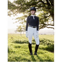 Polo da concorso LeMieux Camille a maniche lunghe Marina Blu marino Polo da concorso LeMieux Camille a maniche lunghe Marina Blu marino