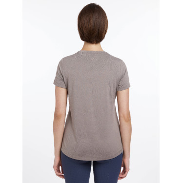 T-shirt sportivo LeMieux Noce Pecan Beige