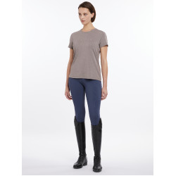 T-shirt sportivo LeMieux Noce Pecan Beige