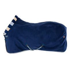 Coperta in pile Horseware Newmarket Cosy Fleece Cooler Marine witney Blu marino Coperta in pile Horseware Newmarket Cosy Fleece Cooler Marine witney Blu marino