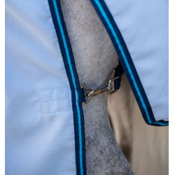 Coperta anti-dermatite Horseware Amigo Ripstop Blu azzurro / Marino / Blu elettrico