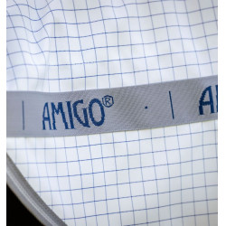 Coperta antimosche Horseware Amigo Summer Plus CarreauxMarine / gris titanium / argent Motivi